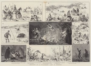Sketches at a Pig-Sticking Camp in Morocco